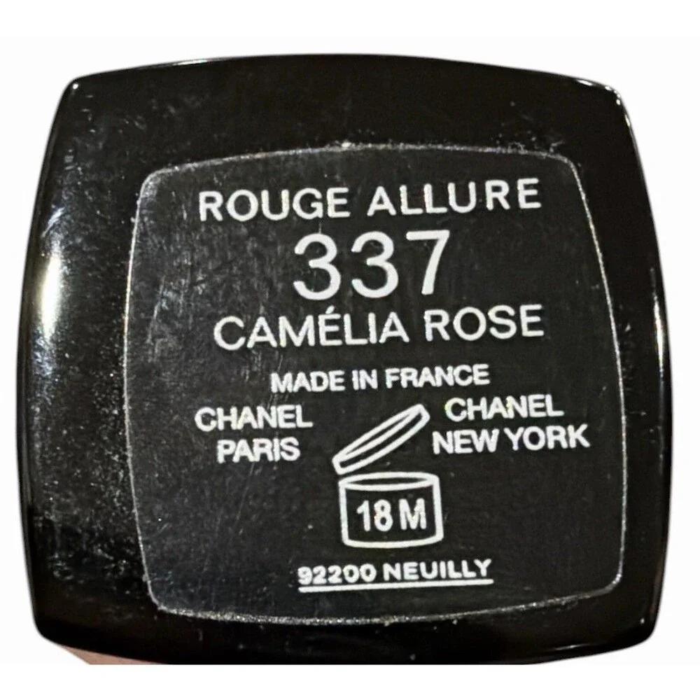 Chanel Rouge Allure 337 Camellia Rose Lipstick Lip Color Limited Edition /No Box